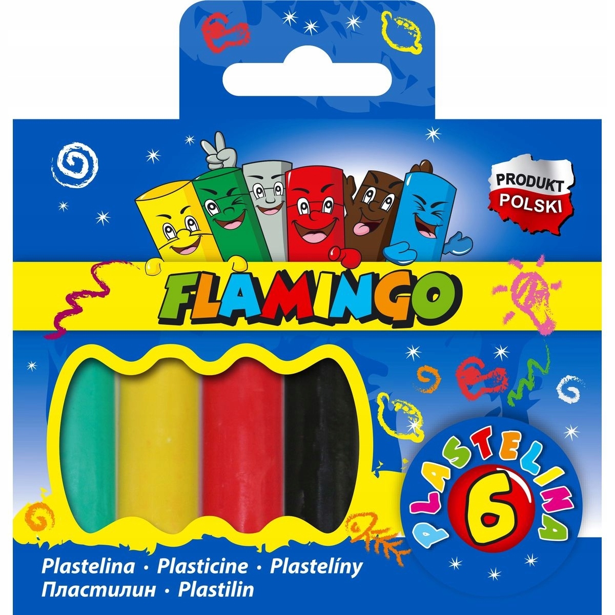 

Plastelina Flamingo, (299118)