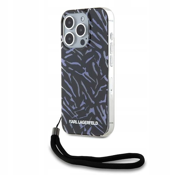 Karl Lagerfeld KLHCP15XHZBPKCCU iPhone 15 Pro Max 6.7" fialový/fialový Zeb