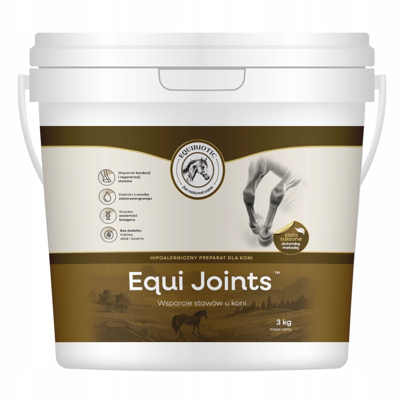 Suplement na stawy dla koni i kuców kolagen chondroityna 3kg Equi Joints