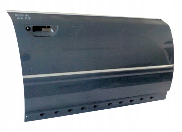 AUDI A8 D3 DRZWI PRAWE PRZEDNIE NIEBIESKI LZ7R Strona zabudowy przód - prawa