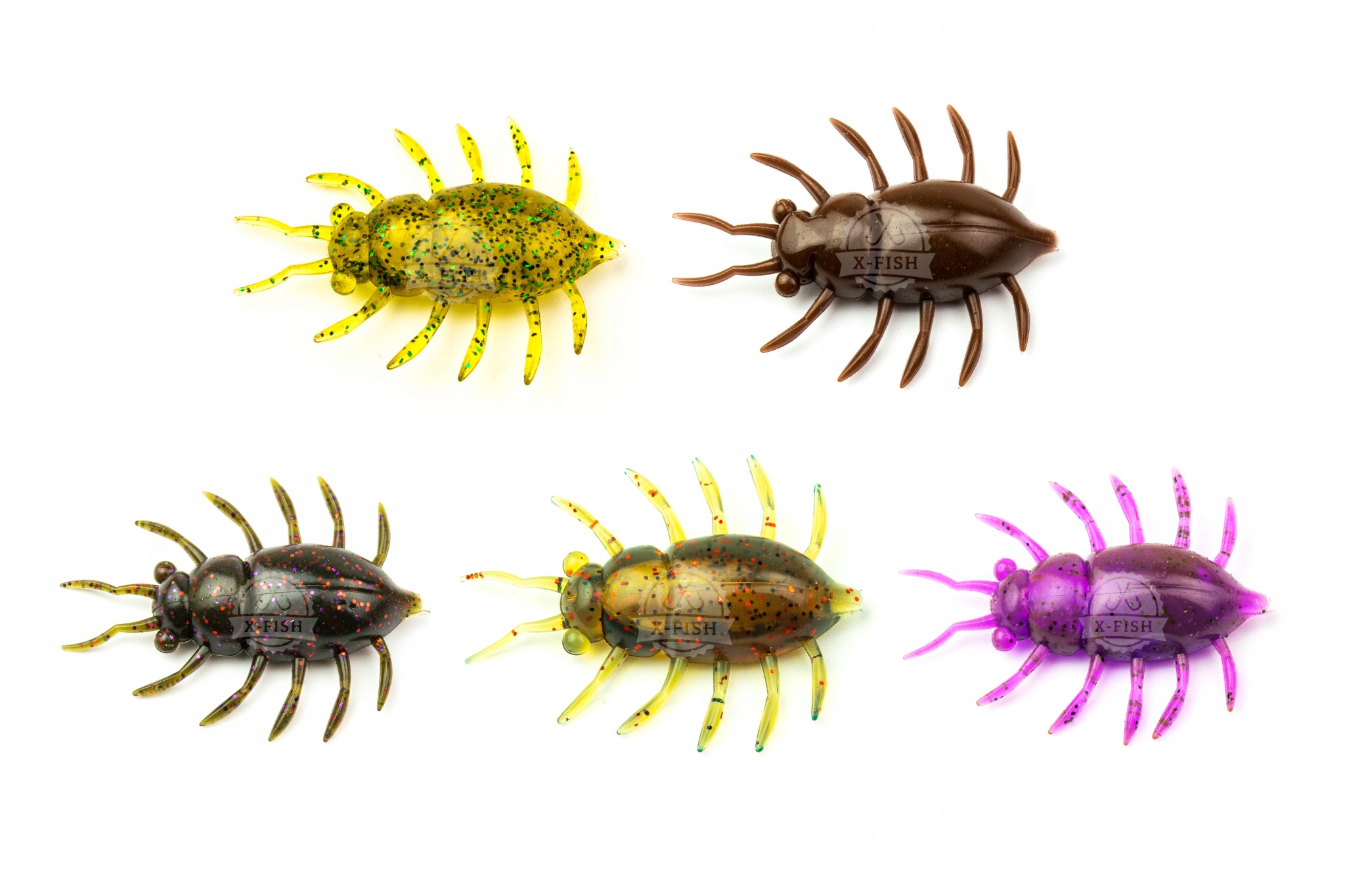 Zestaw MIX FishUp Maybug 1.3" 32mm (5szt.) Kleń, Pstrąg,okoń
