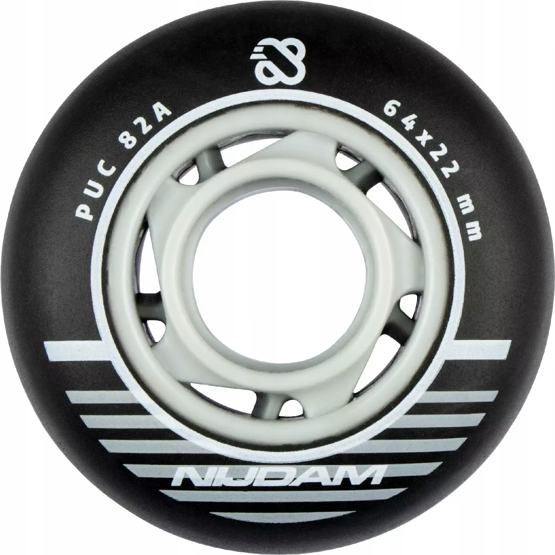 Kółka do rolek 64x24mm 82A komplet NIJDAM x4 Marka Nijdam