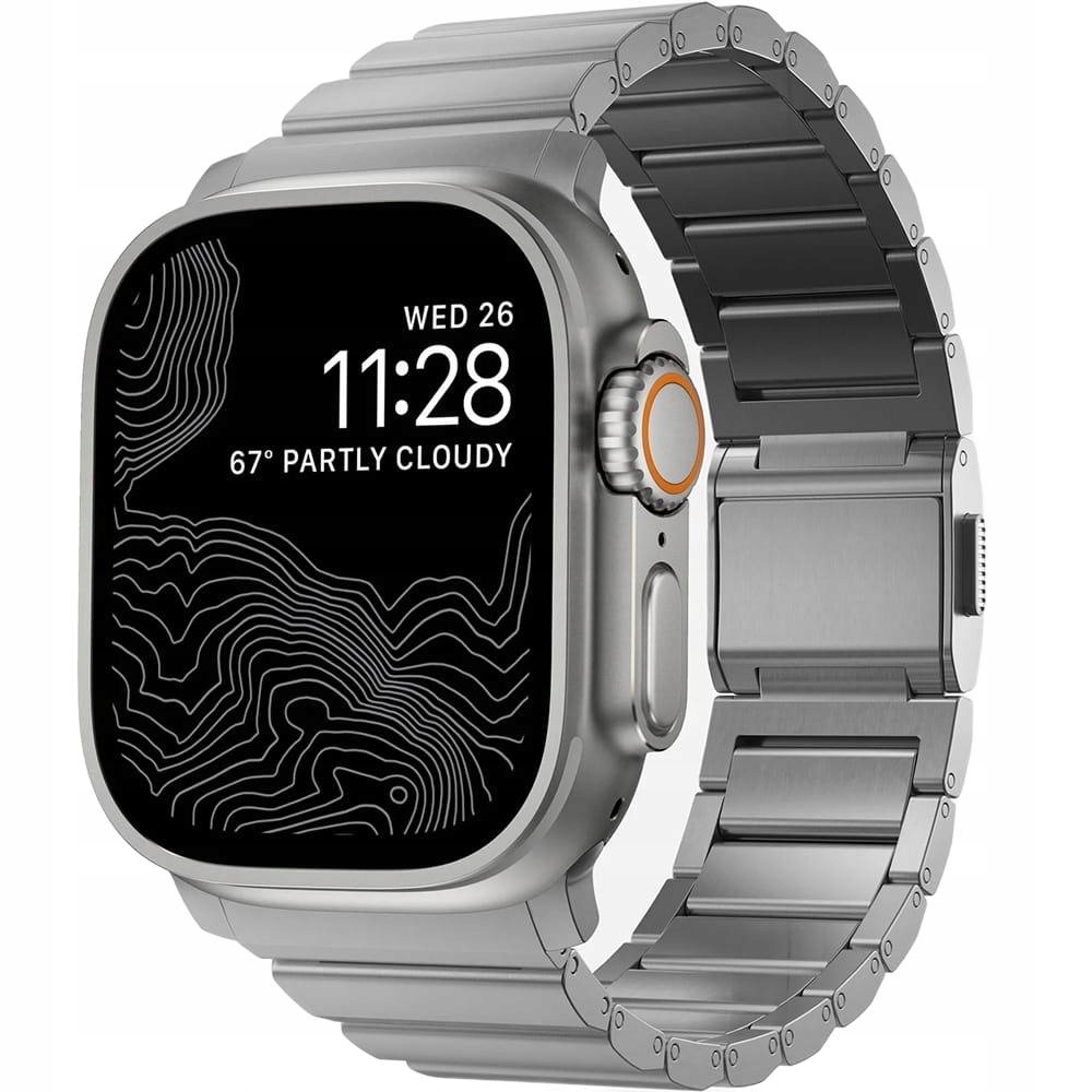 Nomad Titanium Band – Titanový náramek pro Apple Watch 49/46/45/44 mm