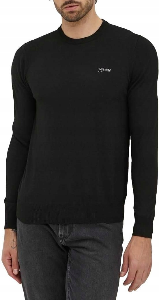 Guess S Drobným Logem A Kulatým Výstřihem