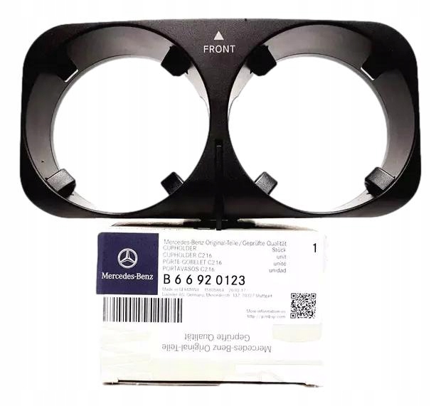 Mercedes S-klasa W221 Držiak na poháre cupholder stredový tunel Oe