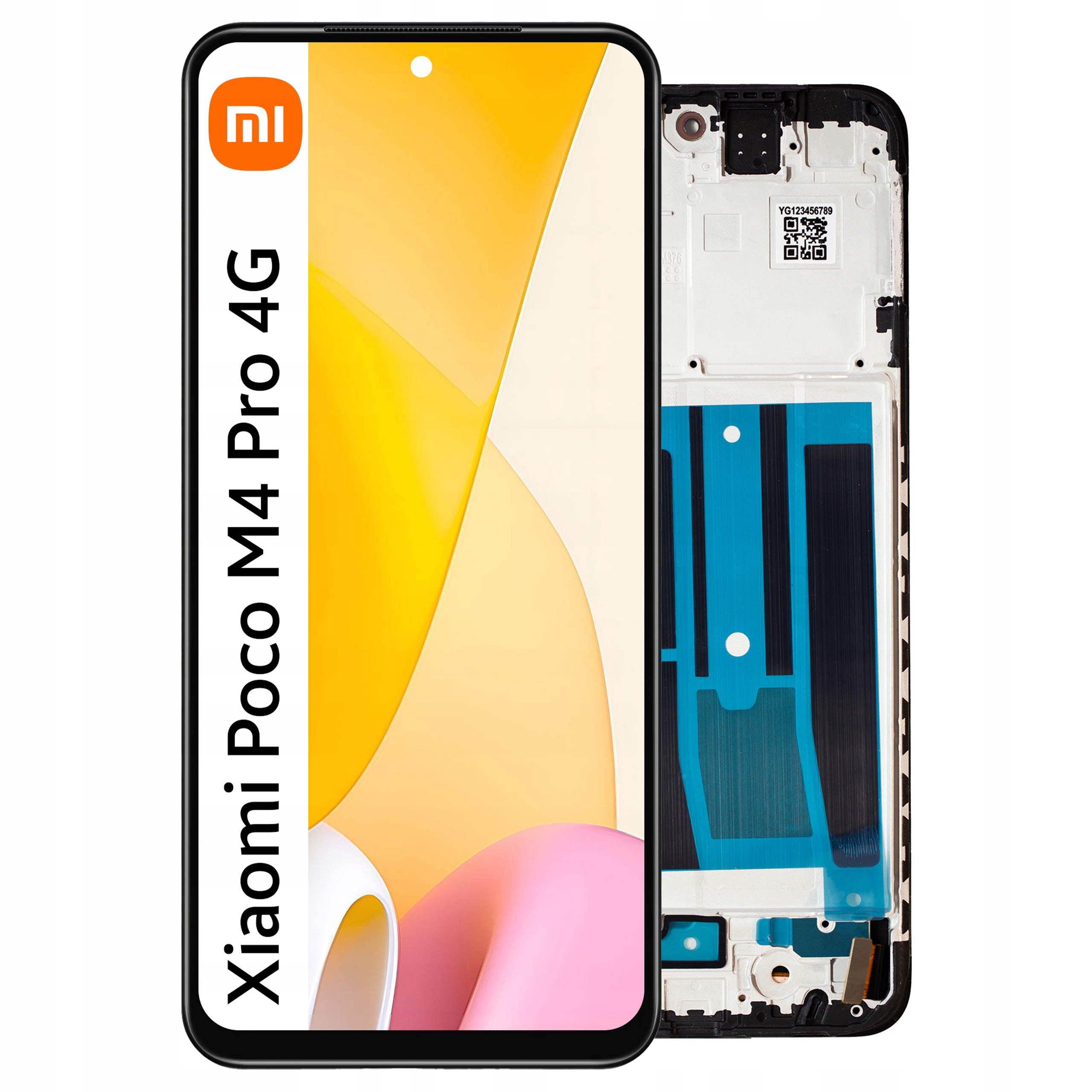 2201117PI LCD pro Poco M4 Pro 4G Displej Rámeček Oled snímač