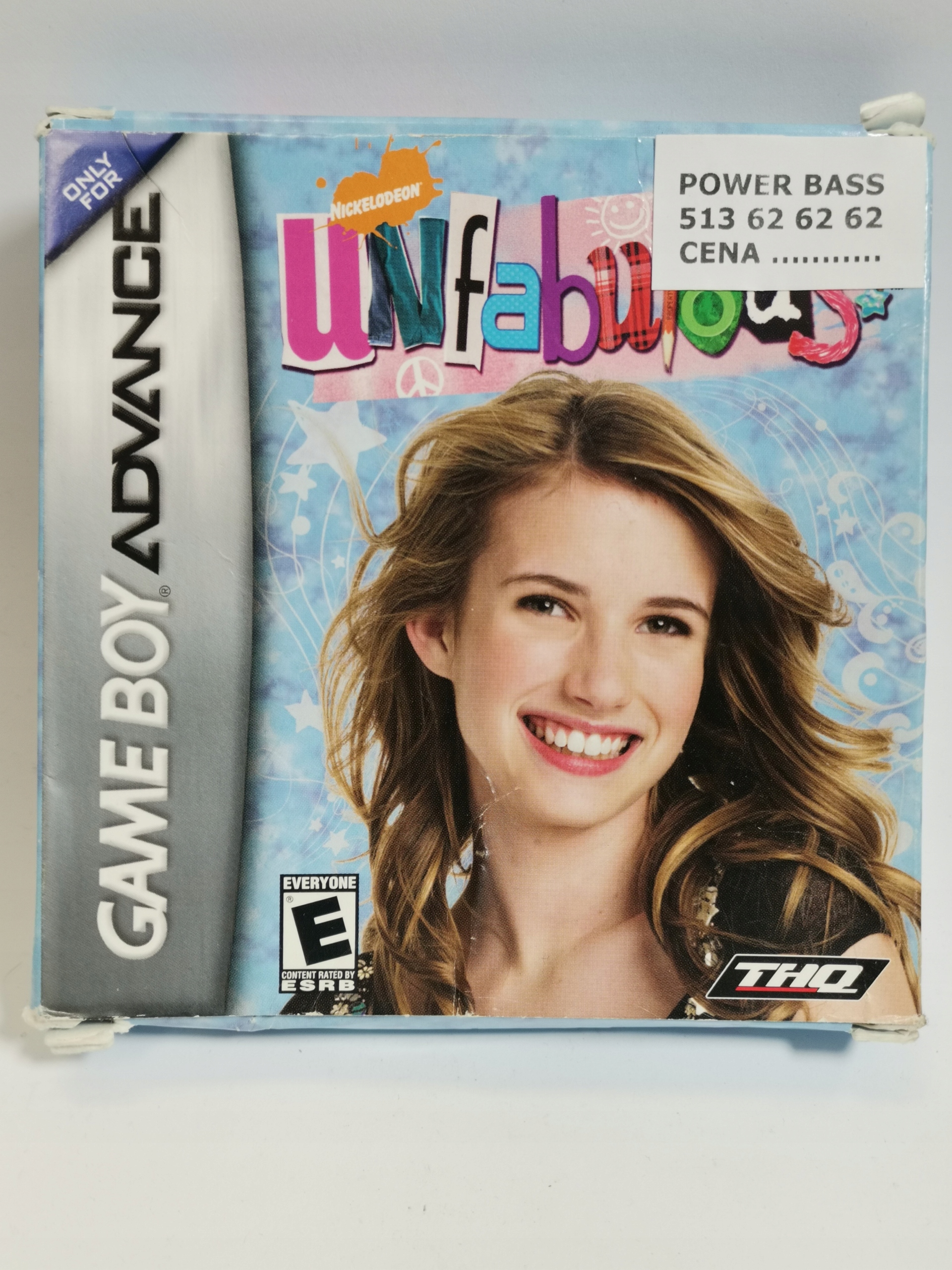 UNFABULOUS Nintendo Game Boy Advance GBA Platforma Nintendo Game Boy Advance