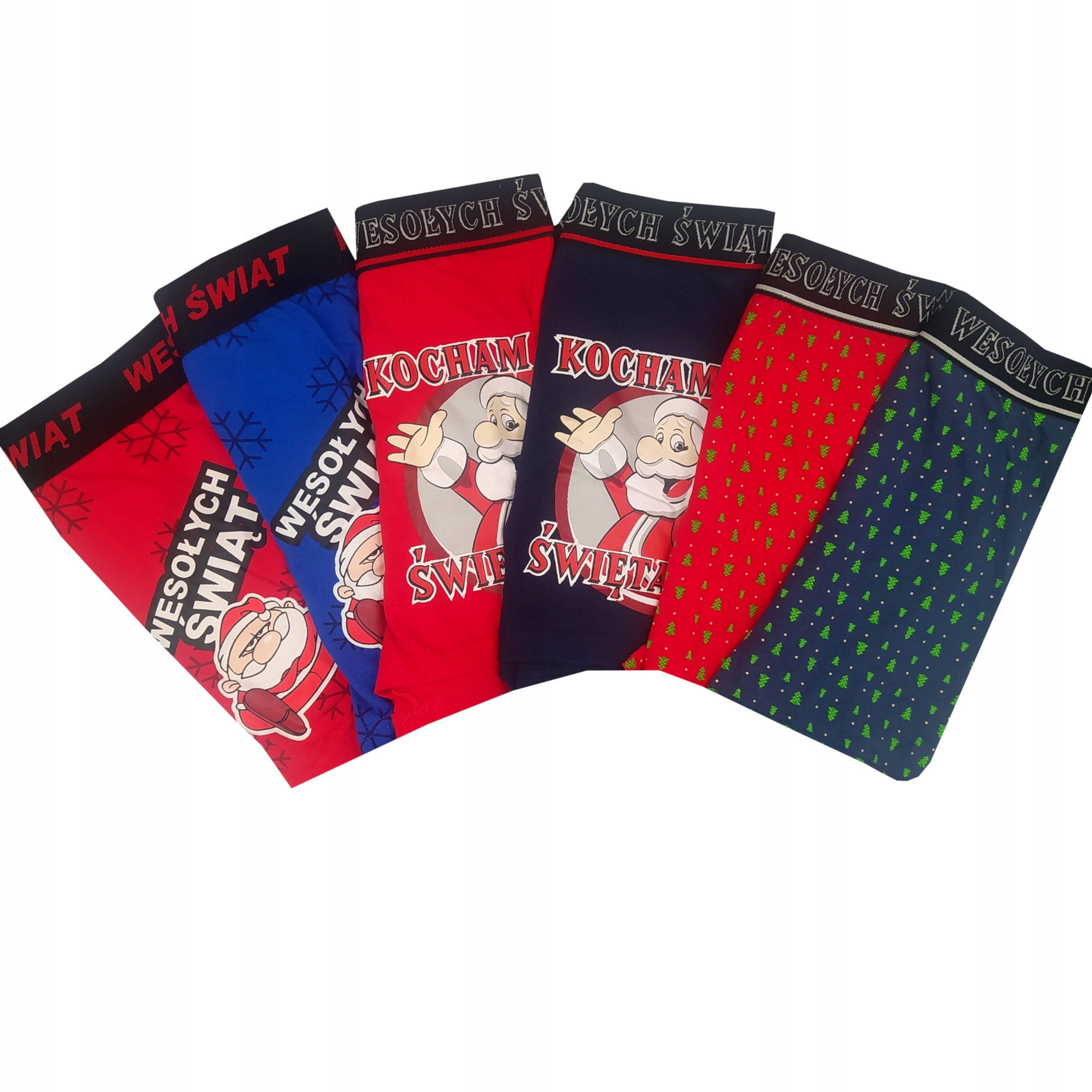 ŚWIĄTECZNE BOKSERKI C+3 PREZENT ŚWIĘTA MIKOŁAJKI Marka Inna marka