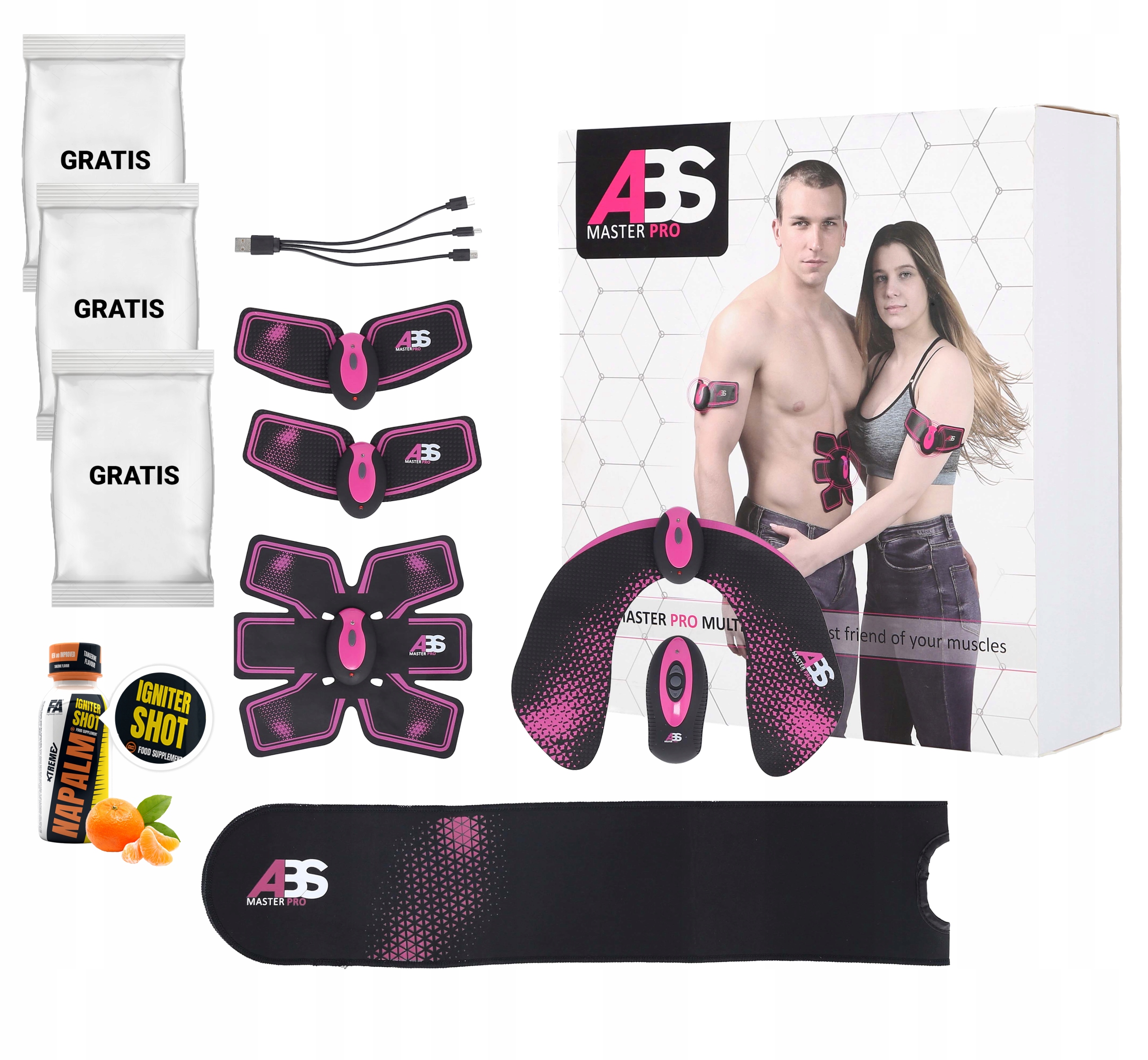 

Elektrostymulator Stymulator Mięśni Brzucha Ems