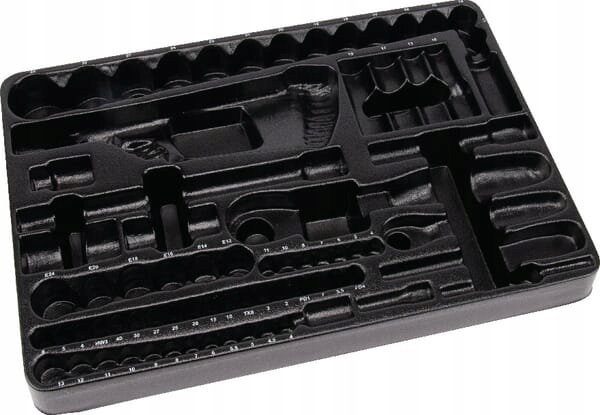 Wkładka plastikowa do zestawów kluczy, pasuje do 1