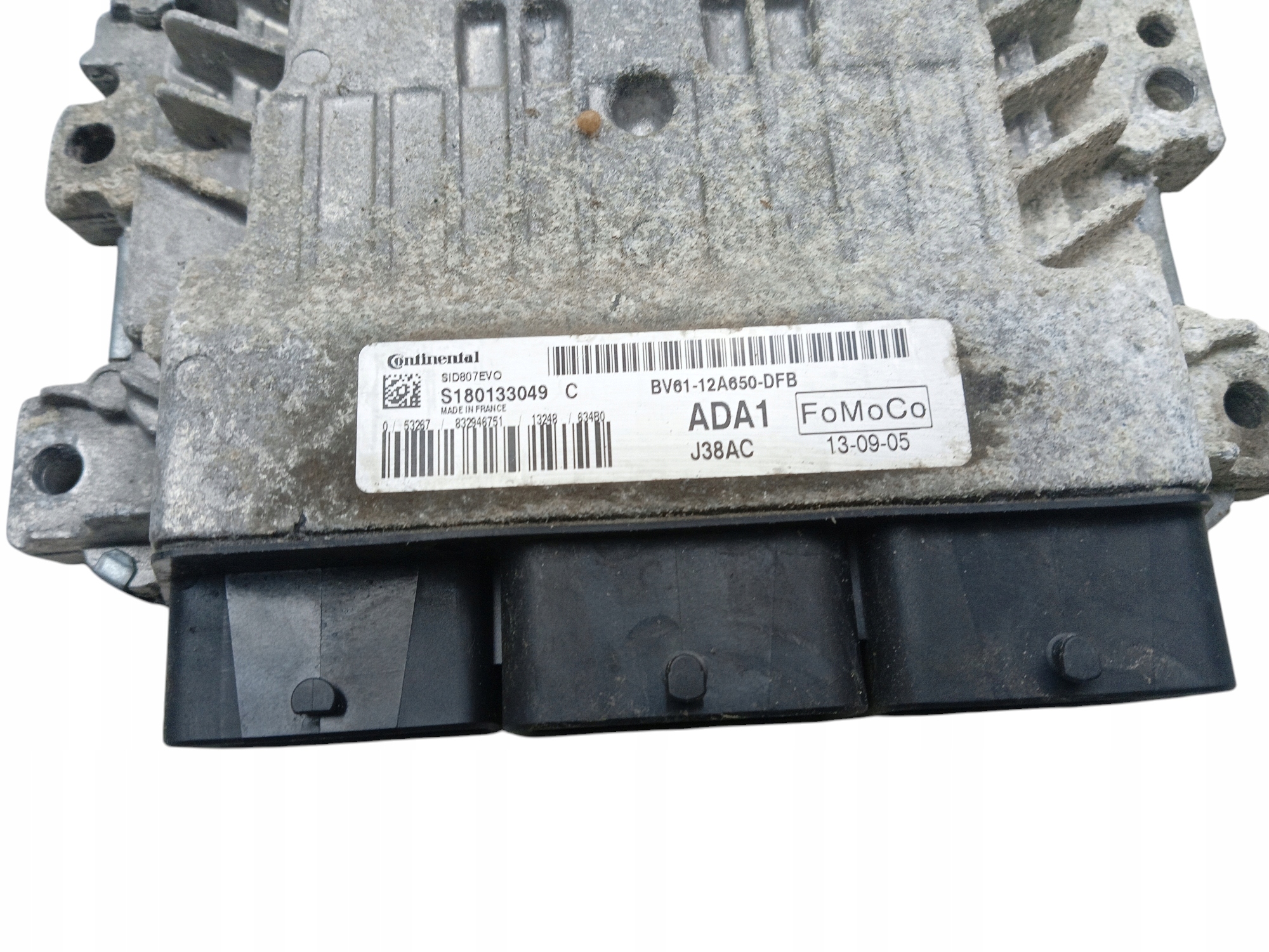 computer control unit of the engine FORD FOCUS MK3 1.6 TDCI 95KM BV61-12A650-DFB