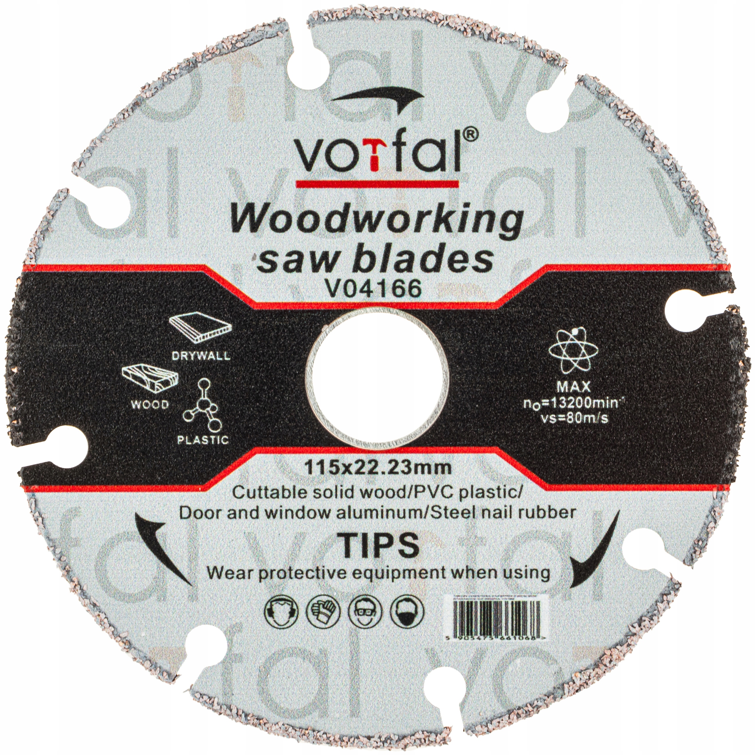 TARCZA DIAMENTOWA Z NASYPEM Z WĘGLIKÓW SPIEKANYCH DO DREWNA 115mm