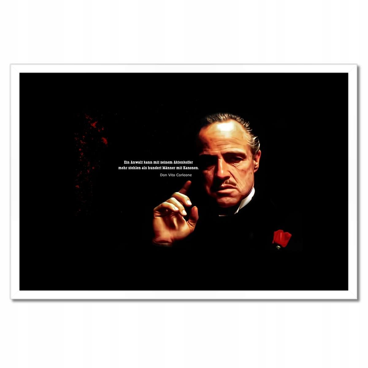 Plakáty v rámu 60x40 Citáty z kmotra