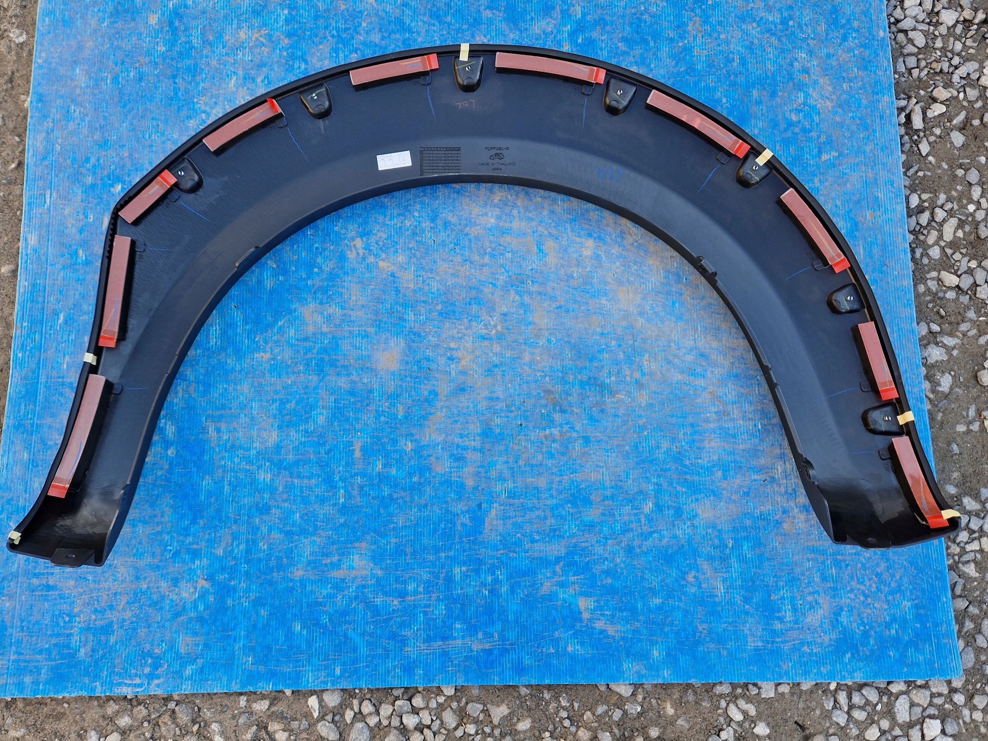 copertura per parafango TYNY FORD RANGER V 2015R->