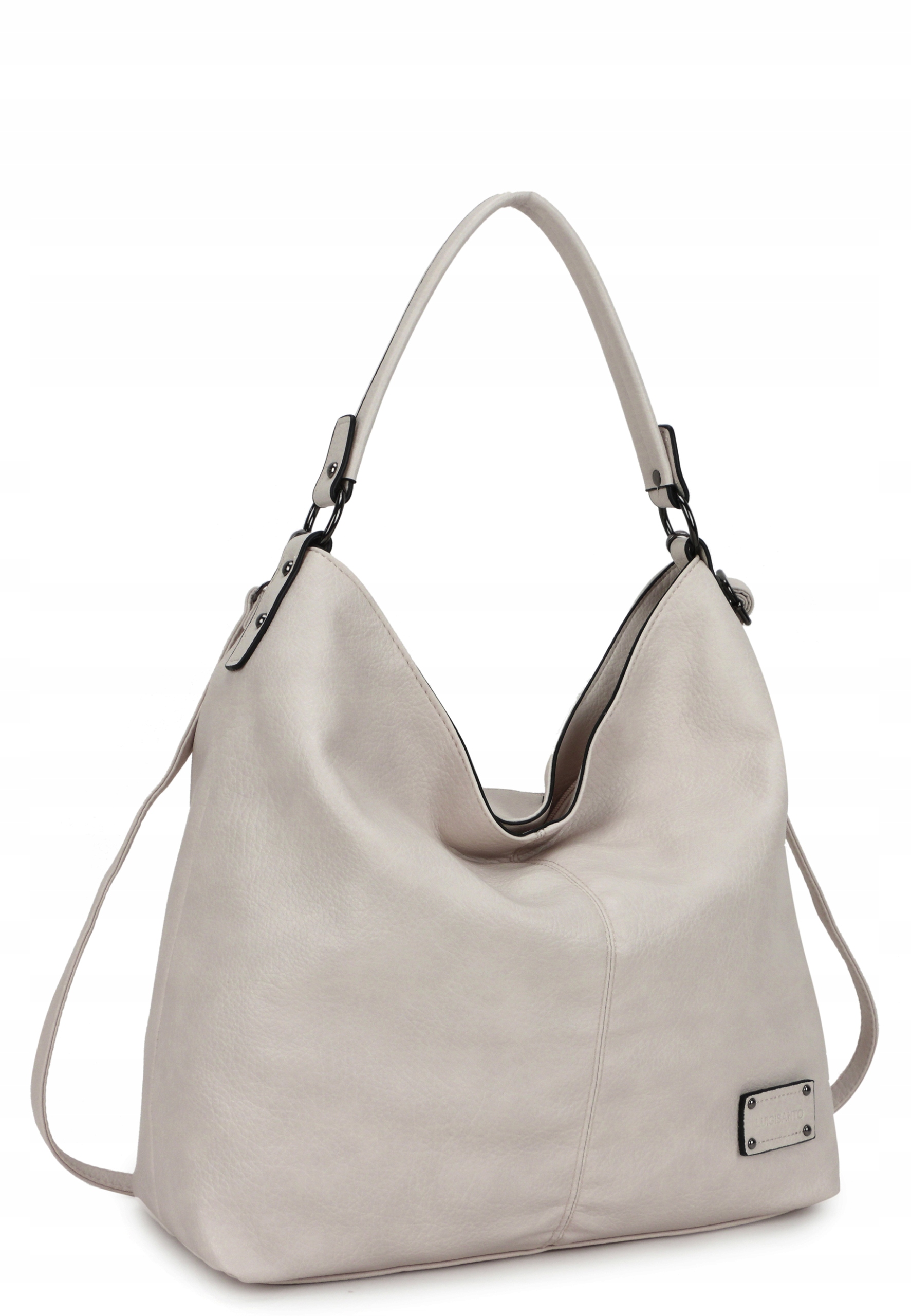 

Damska Torebka Morelowa Luigisanto Pojemna Shopper