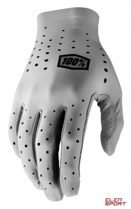 Rękawiczki Rowerowe 100% Sling Glove Grey M (długość dłoni 187-193 mm)