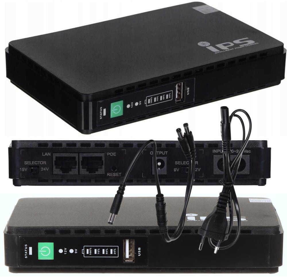 Ups Záložní Zdroj Ips RouterUPS-30-PoE 30W 8800mAh