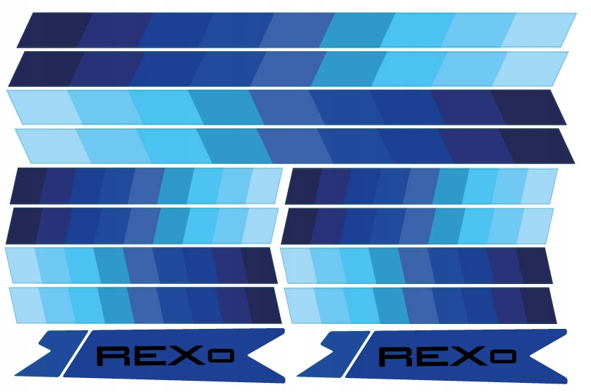 Naklejki Rexone odblaskowe