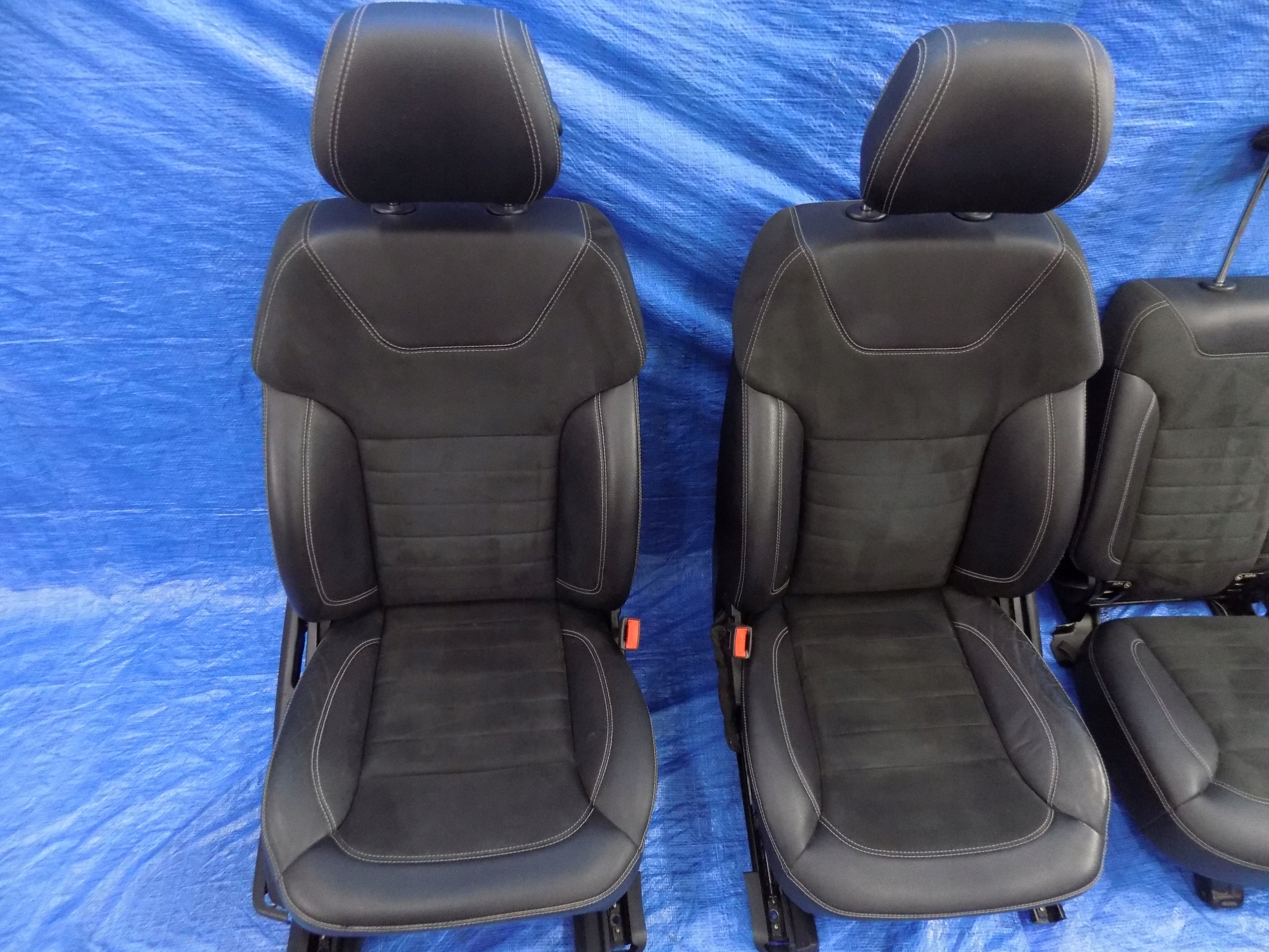 Sitze ALCANTARA Leder MERCEDES ML W166 13R