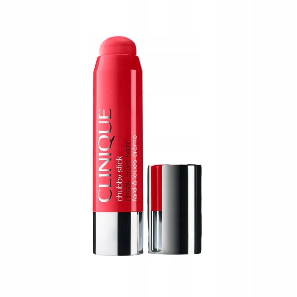 Clinique Chubby Stick Cheek krémová růžová tyčinka 07 Ramp'D Up Rouge 6 g