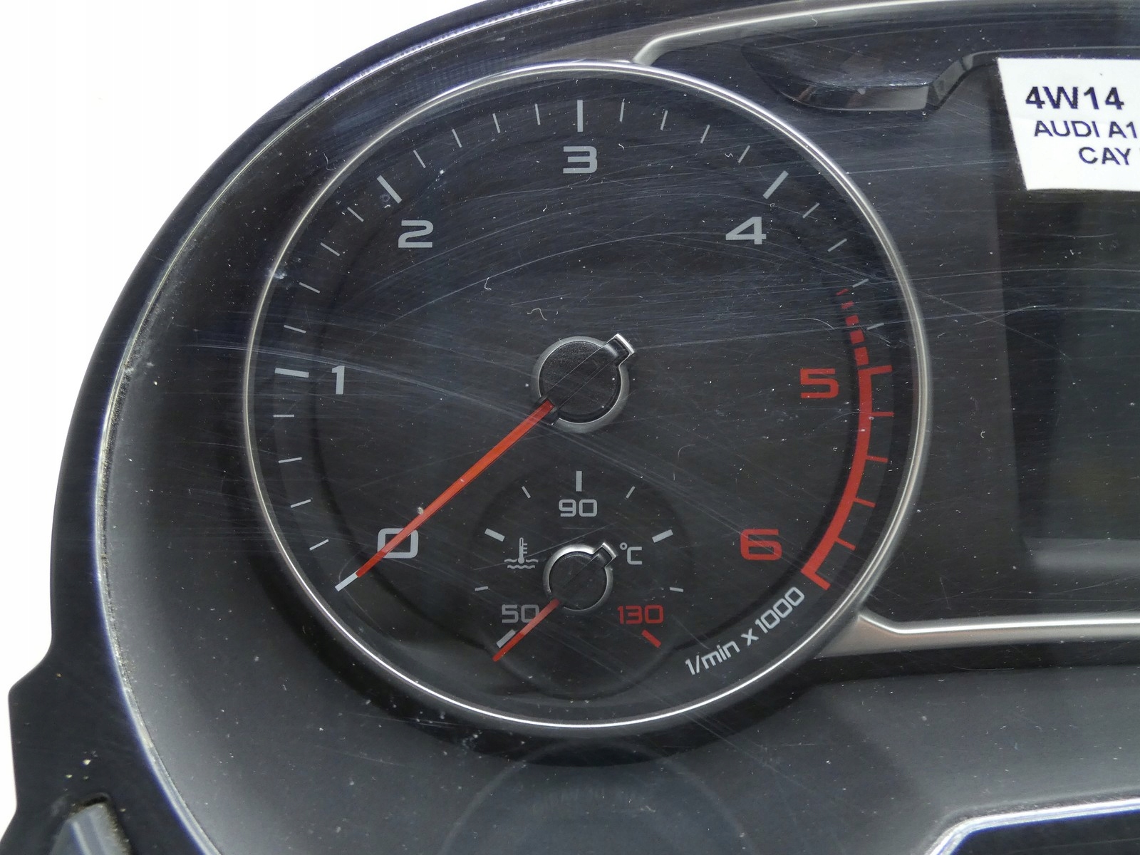 dials clock dials display AUDI A1 8X 1.6 TDI CAY 8X0920980H