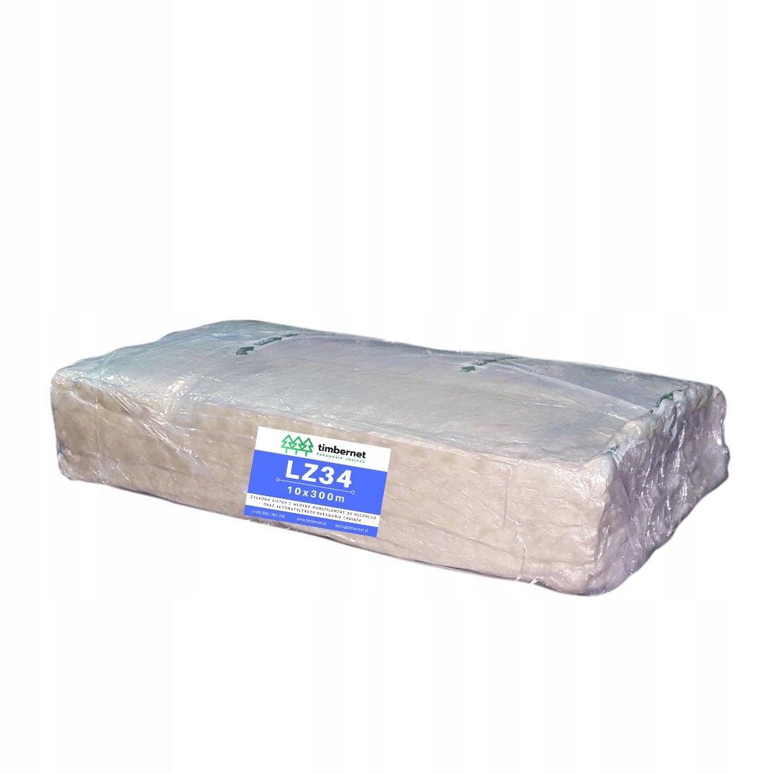 10 x LZ34 Síťovaný rukáv na balení vánočních stromků 34 cm