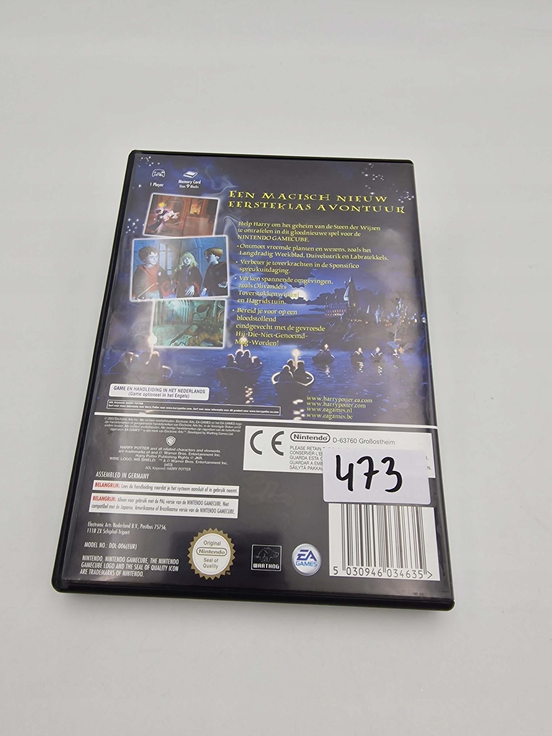 HARRY POTTER I KAMIEŃ FILOZOFICZNY Platforma Nintendo GameCube