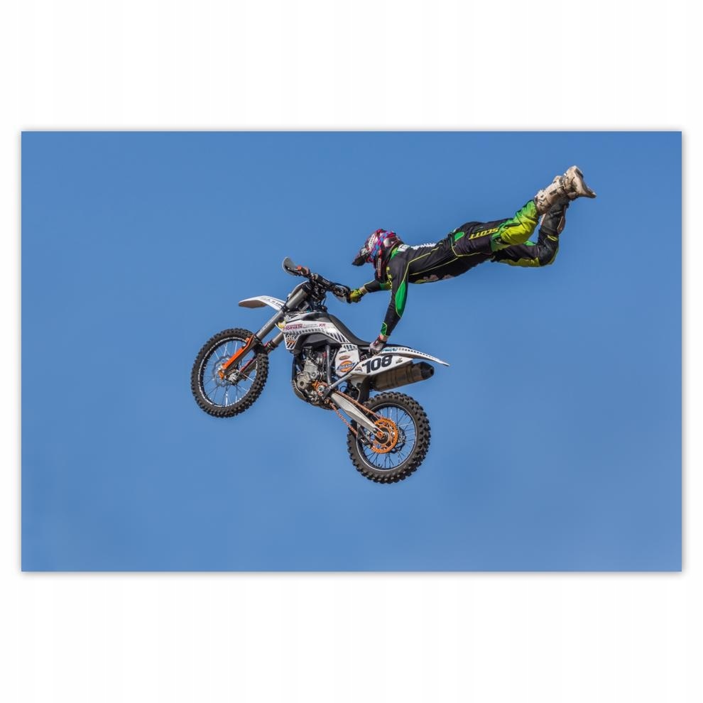 

Plakat 93x62 Skok motocrossowy