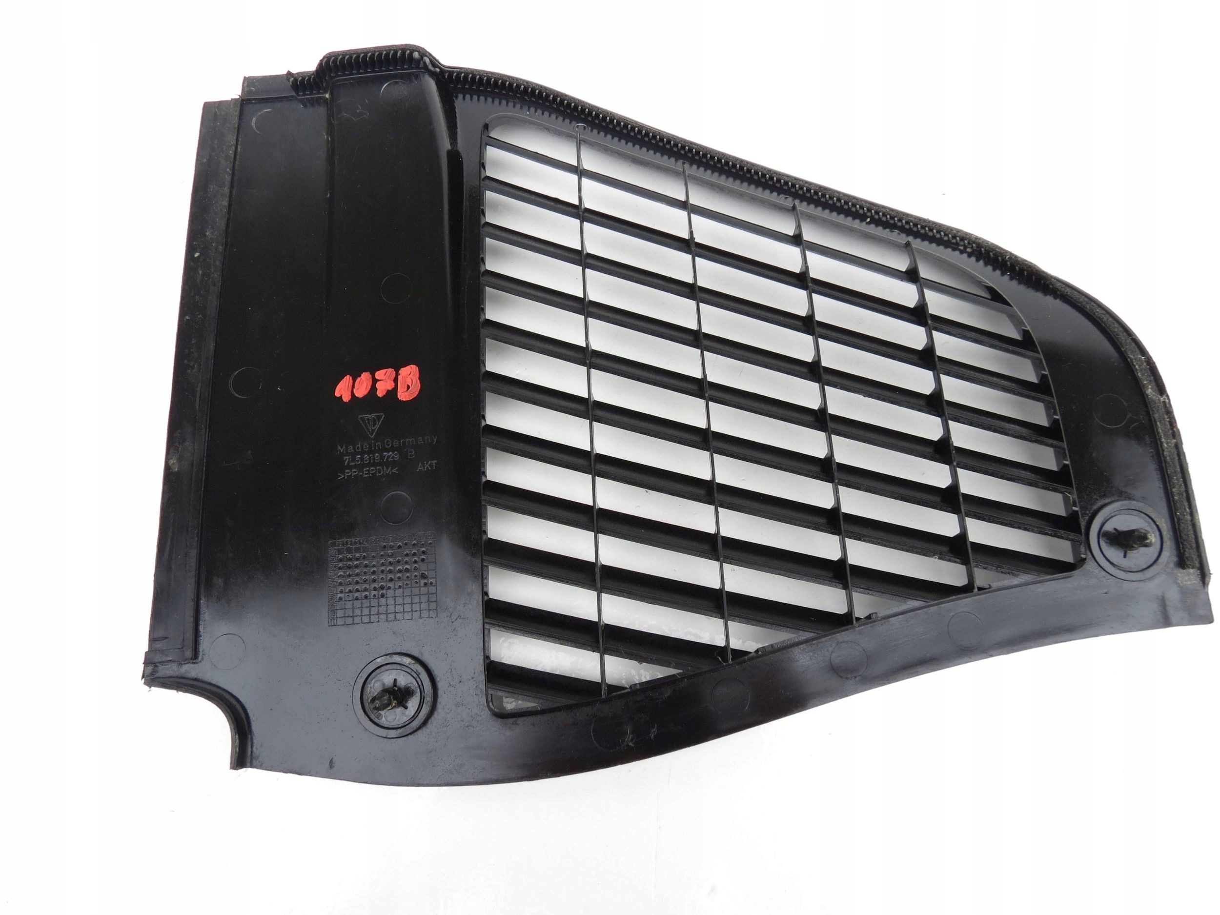 cover grid under the window left front PORSCHE CAYENNE 4.8 V8 7L5819729B