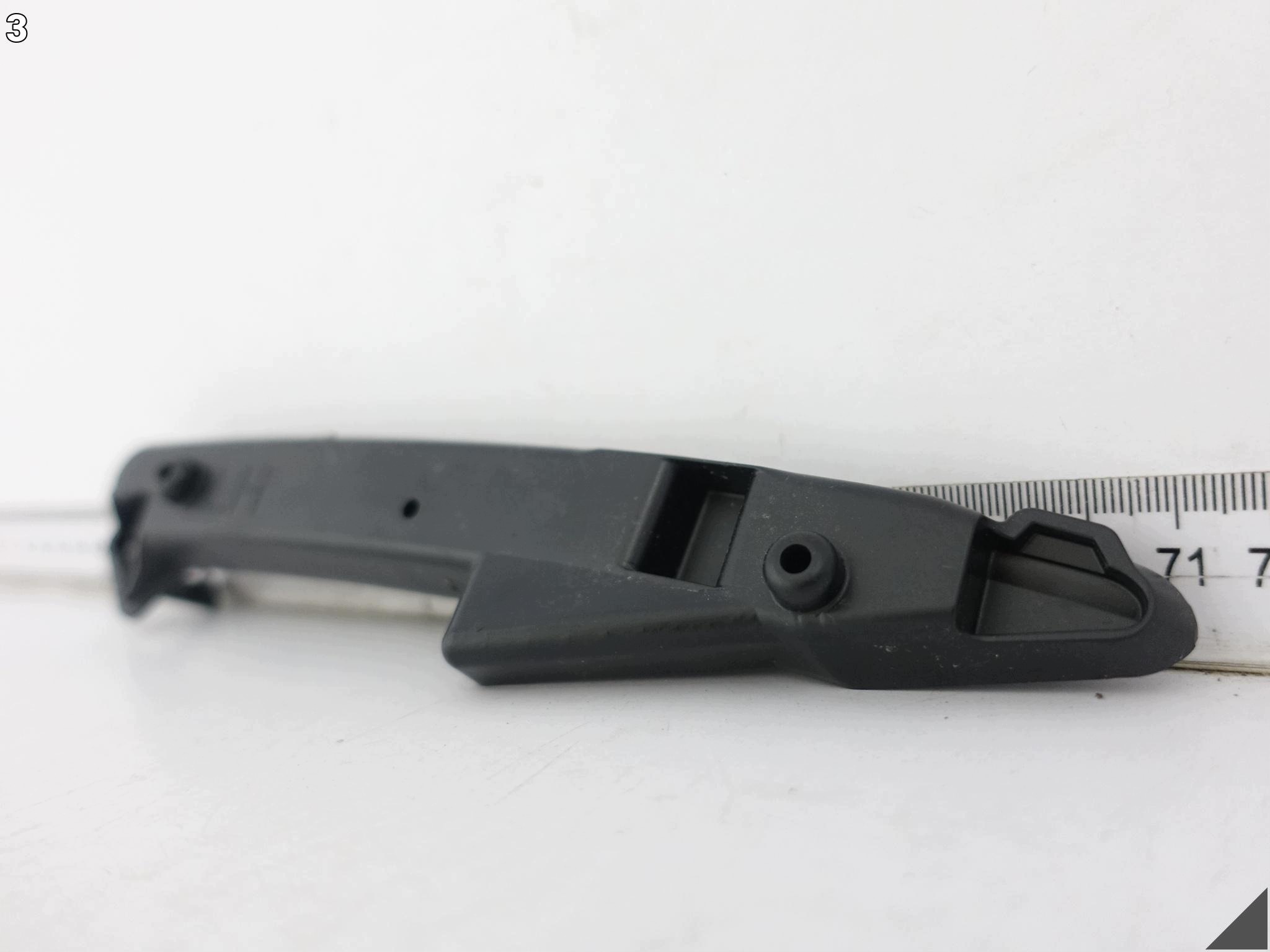 BMW 5 G60 G61 G68 23- upper support holder bracket W bumper left front