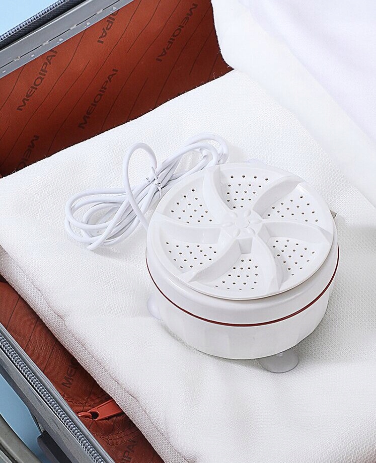 MINI SKŁADANA PRALKA WIRÓWKA PRZENOŚNA USB Wysokość produktu 9 cm