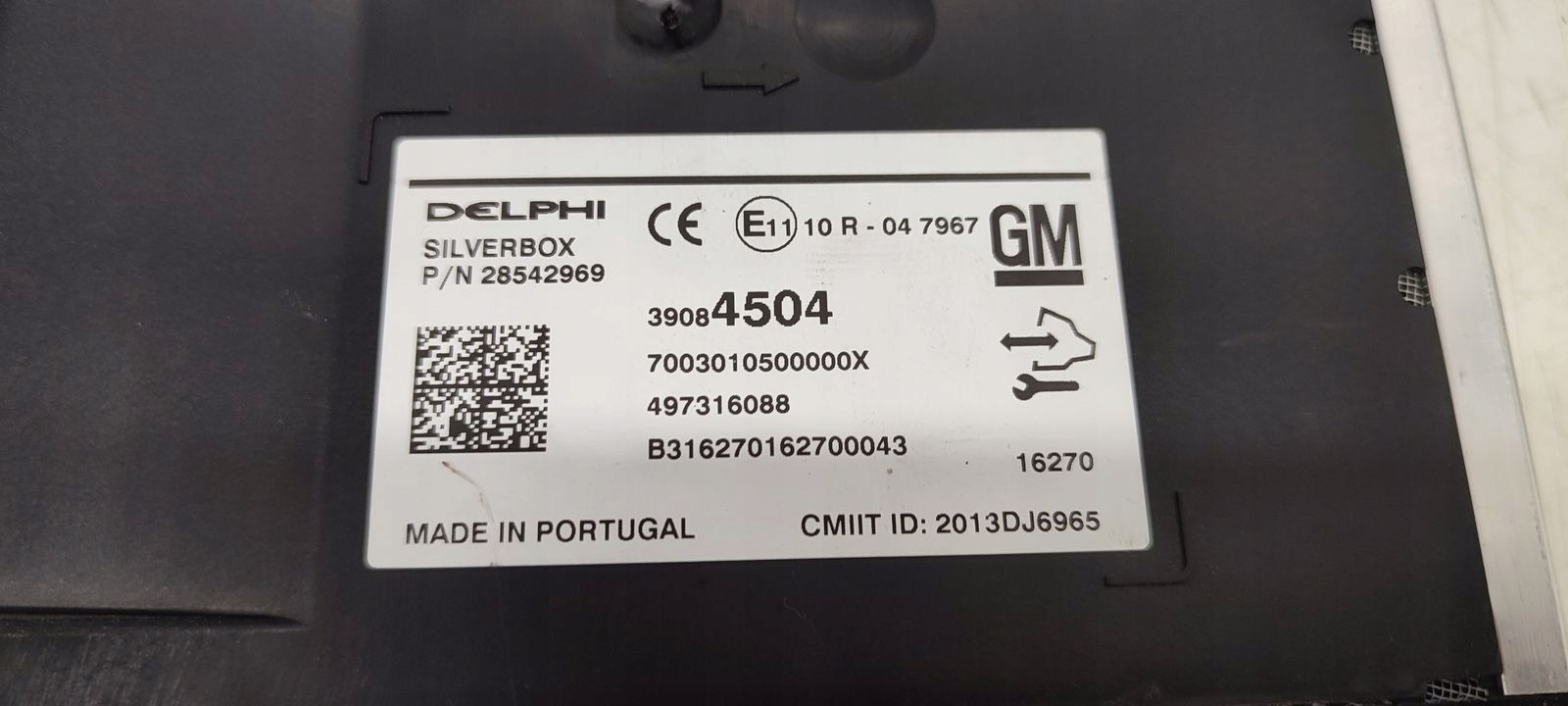 module radia control unit Opel Astra K