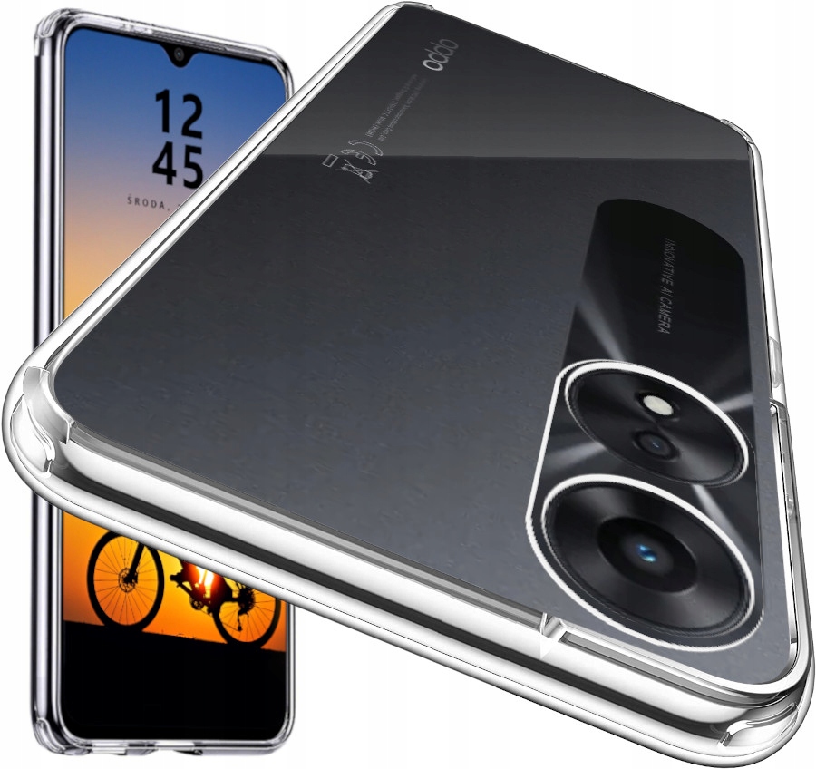 

Etui Cienki Silikon Case Do Oppo A78 5G