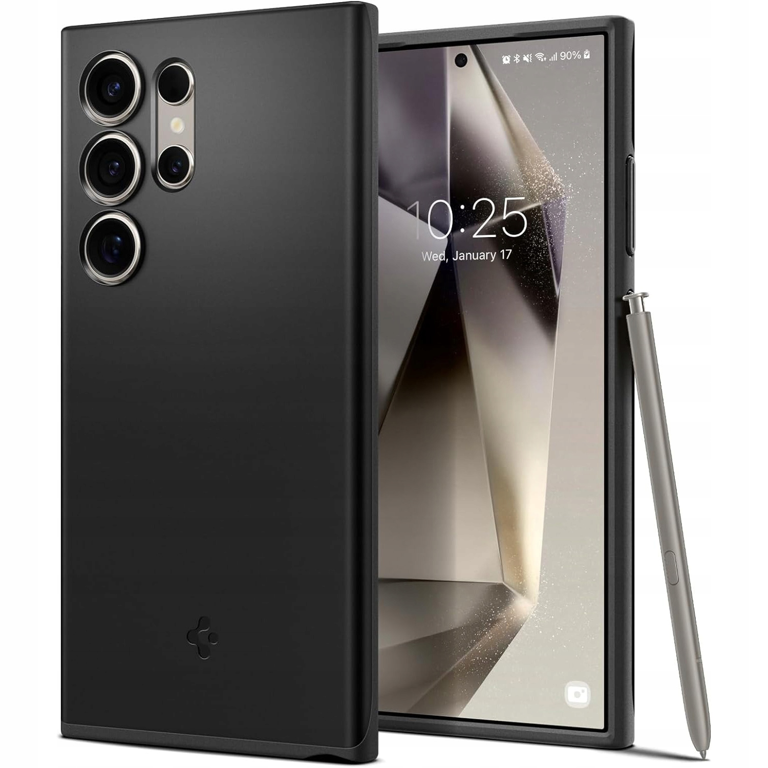 Etui do Galaxy S24 Ultra, Spigen Thin Fit, case, futerał, pokrowiec, cover