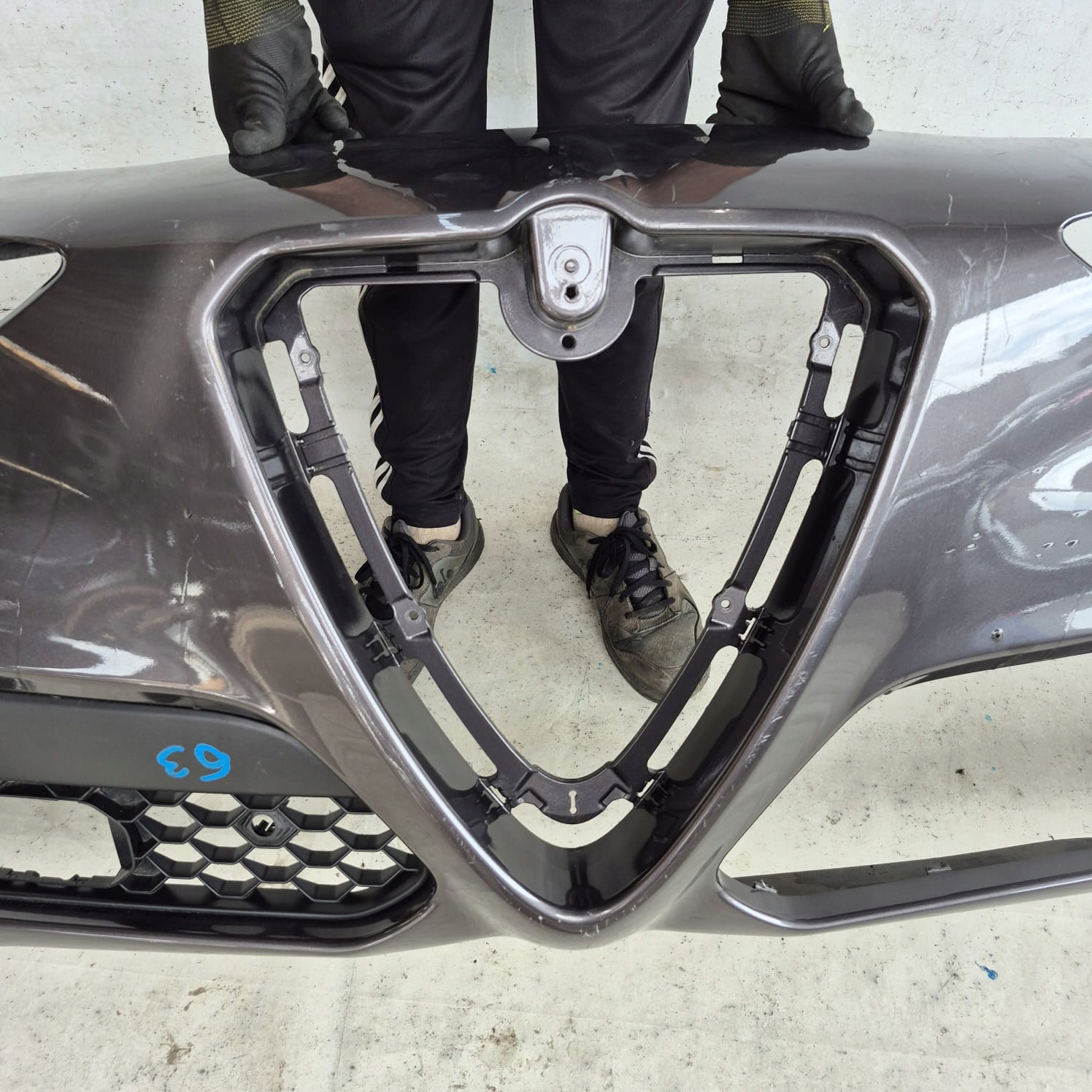 ALFA ROMEO STELVIO 16-> bumper front front washer