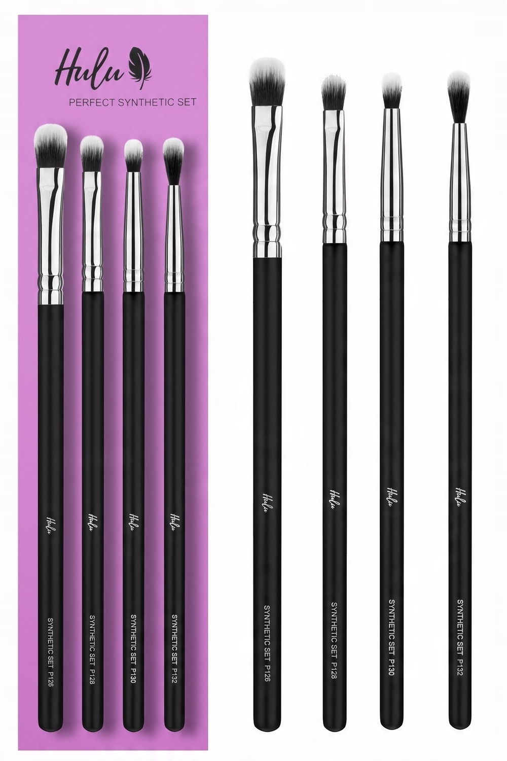 

Hulu Pędzle Syntetyczne Perfect Synthetic Set 4szt