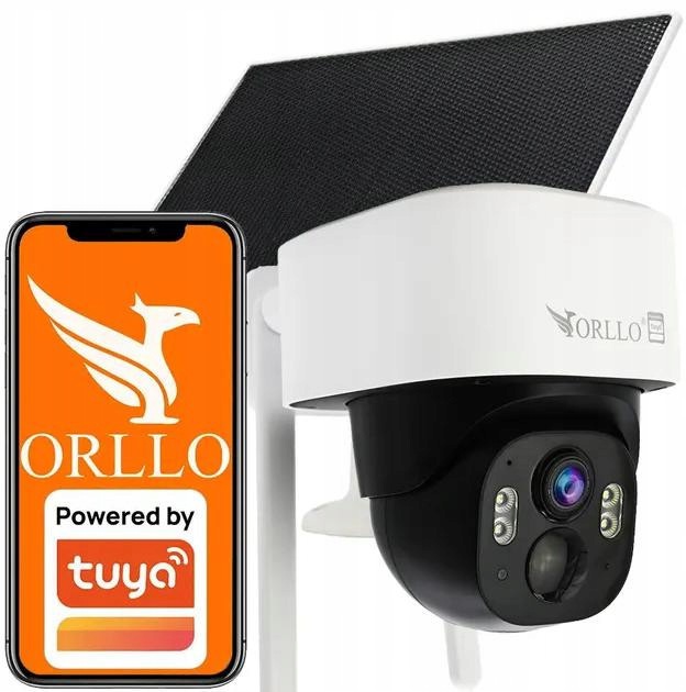 Ip Kamera Orllo TZ1 Cloud Sim 4G Lte S Vonkajším Solárnym Panelom