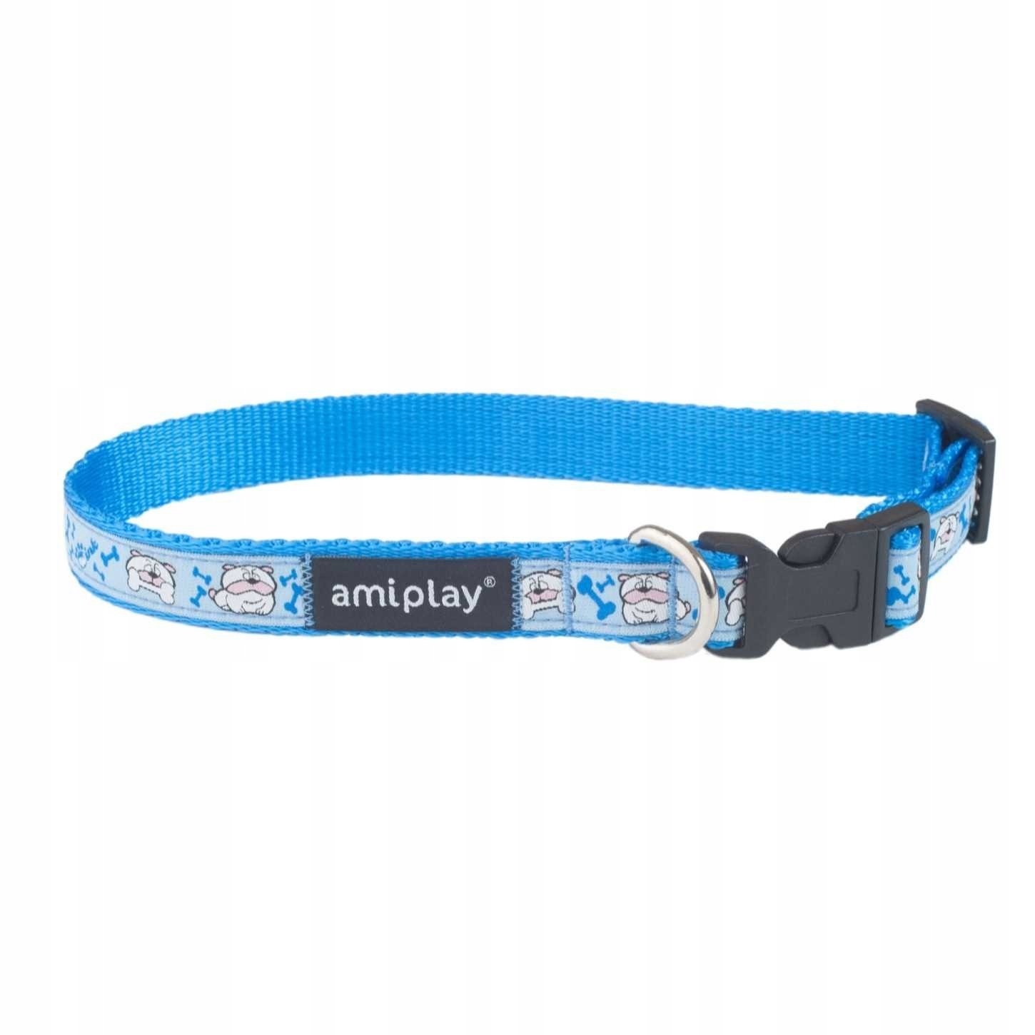 

amiplay Obroża Wink M 25-40/1,5cm Niebieski