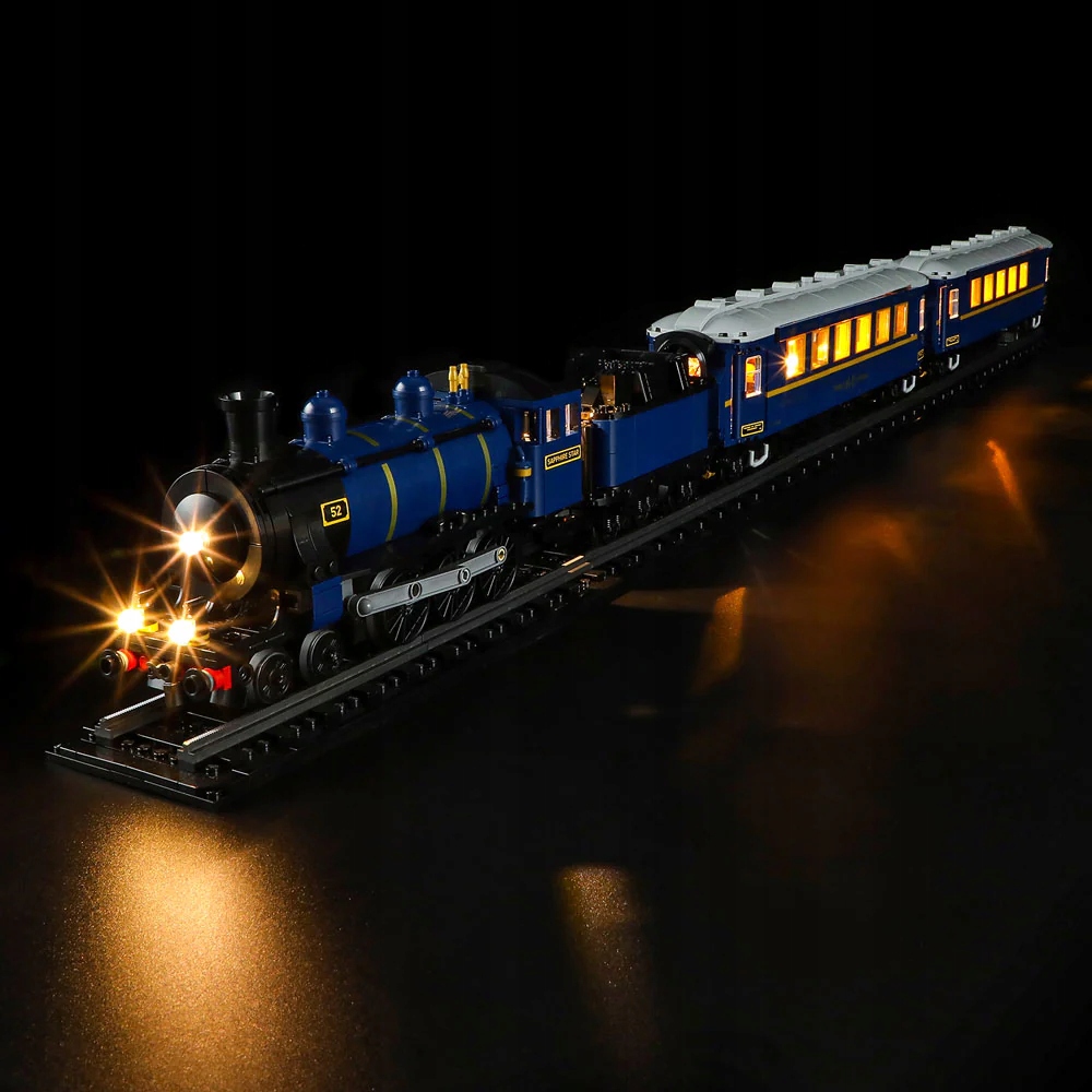 Oświetlenie do Lego Ideas Pociąg Orient Express 21344 Marka LEGO