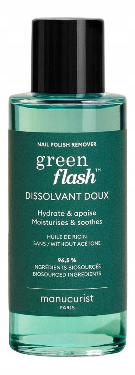 Manucurist Green flash nail polish bezacetonový odlakovač na nehty 100 ml