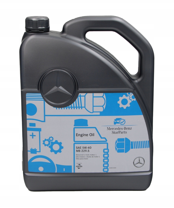 Olej silnikowy Mercedes Mb 229.5 5W40 5L- Aso produkt Niemiecki