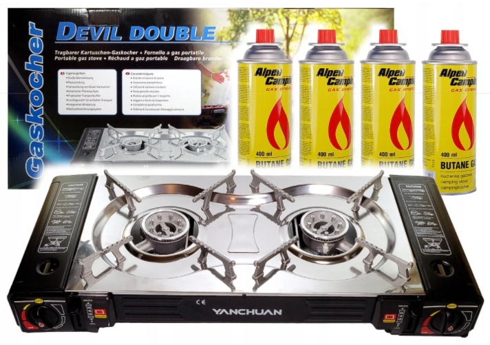 Dvouplotýnkový Turistický Vařič 2300 W Rsonic