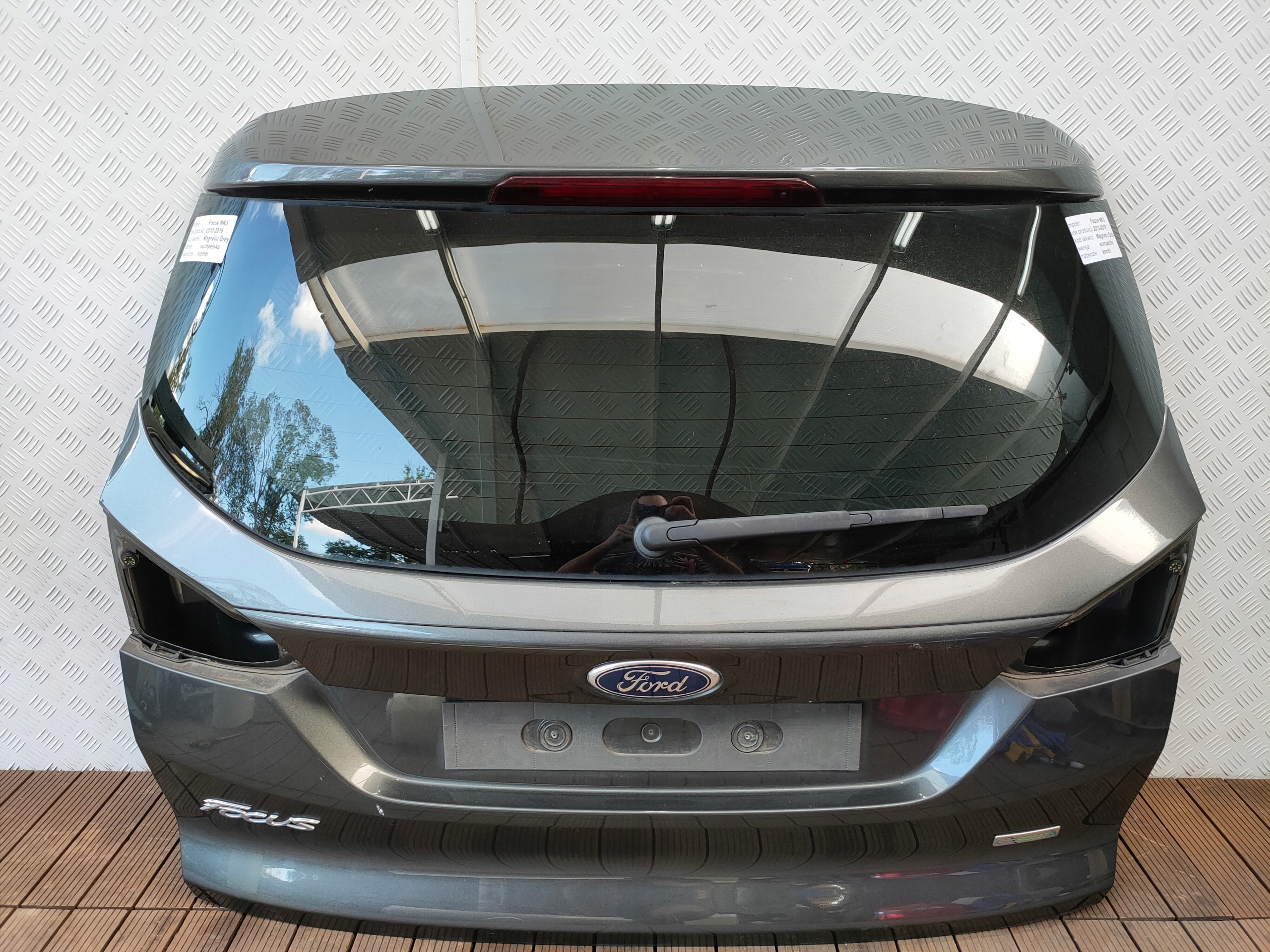 FORD FOCUS MK3 KOMBI 10-18 boot doors boot rear part BF MAGNETIC GREY