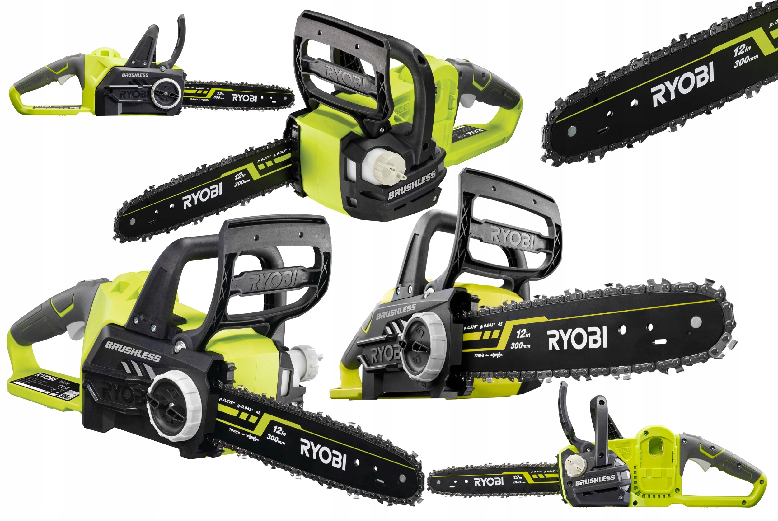 

Ryobi OCS1830 Bezszczotkowa Piła Łańcuchowa 18V