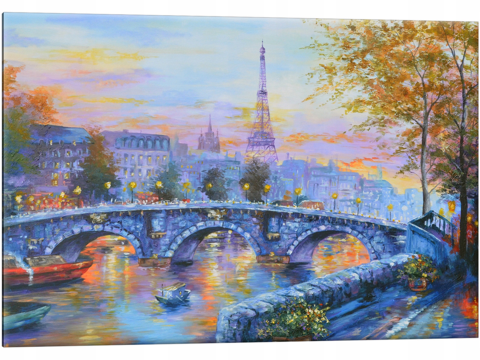 

Paryż Miasto Abstrakcja 90x60 Obraz 1 element