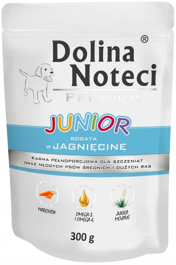 

Dolina Noteci Junior Bogata w jagnięcinę 300g