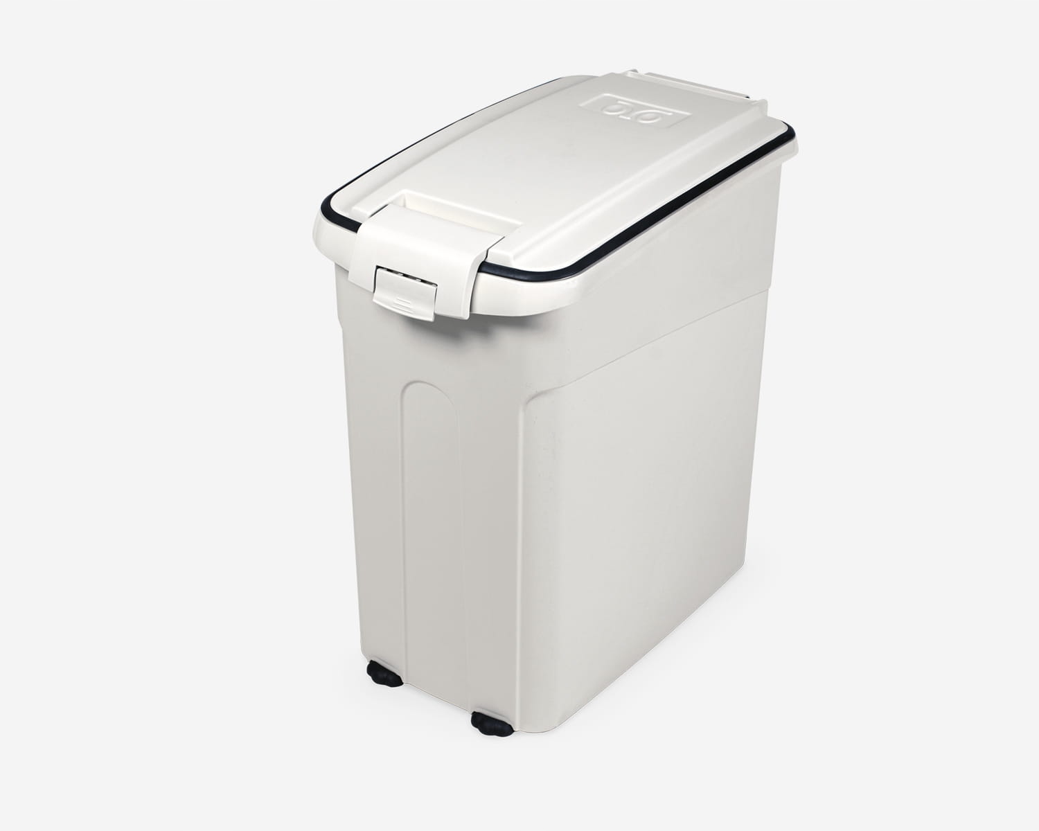 Levně Hermetická nádoba „Oto S“ na suché krmivo nebo pamlsky – bílá