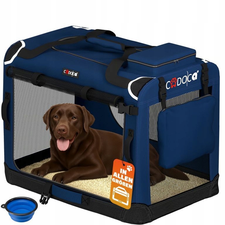 Torba Transportowa Transporter Dla Psa Kota XXL 90x61x65 Niebieski