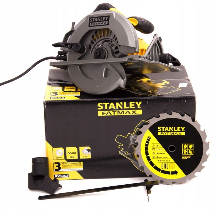 

Pilarka Tarczowa Stanley Fatmax FME301 1650W 190mm
