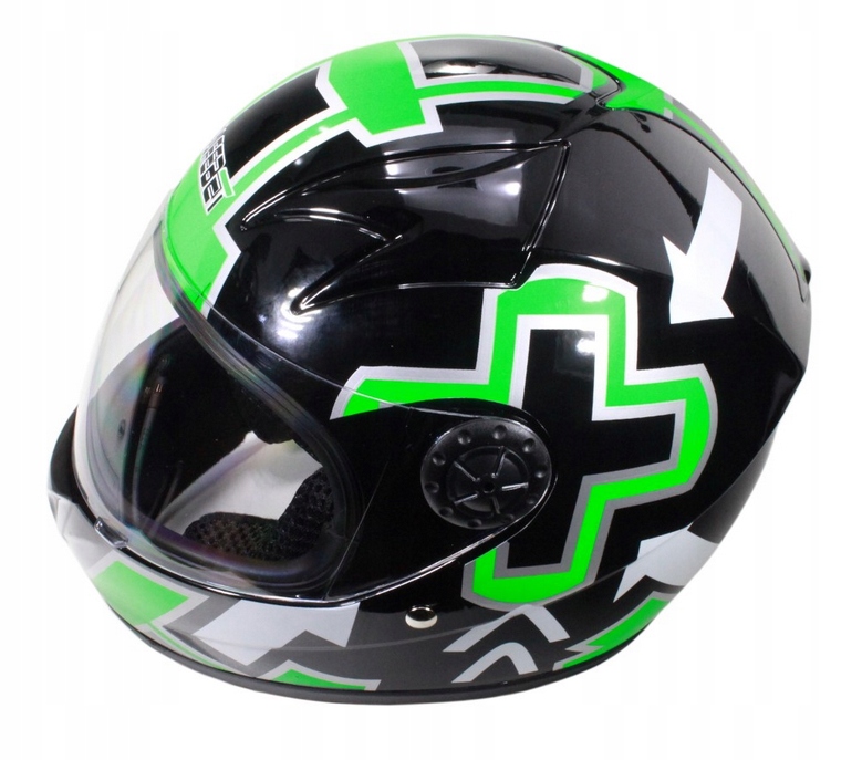 Kask Dla Dziecka Dzieci Motor Skuter Rower Mini Dziecięcy XL 52-54